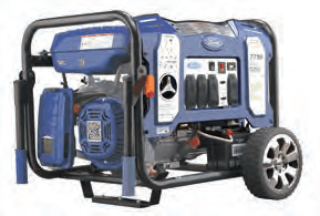 Ford 7750W Dual Fuel Inverter Generator with Electric Start – 120V/240V Portable Power Generator-2