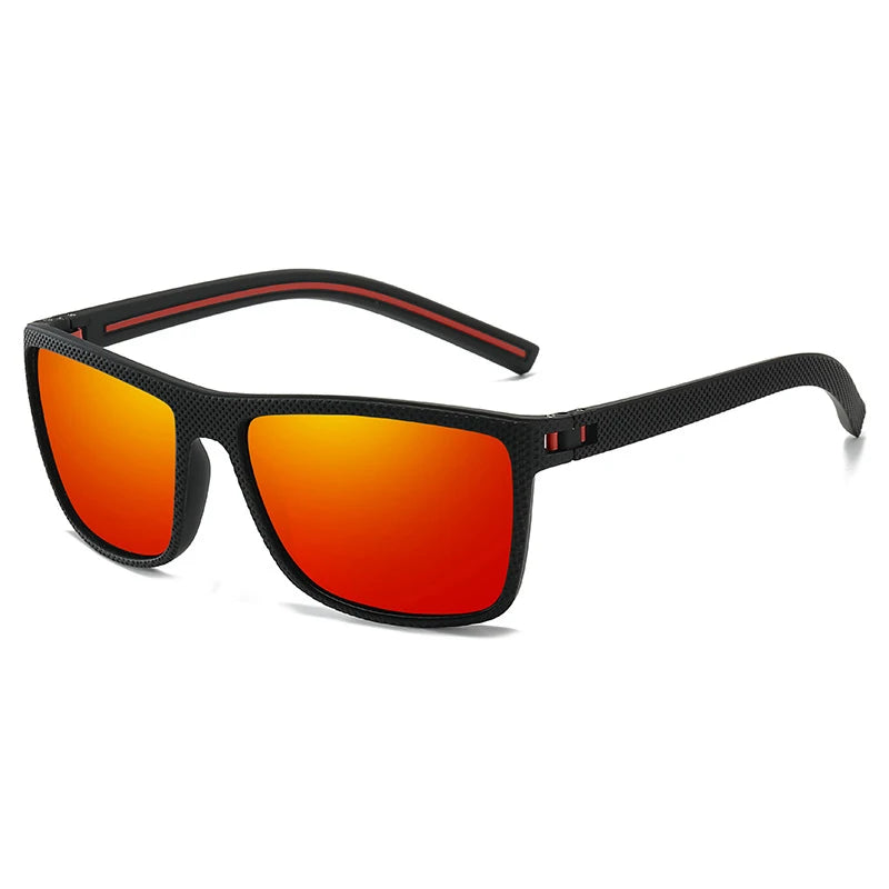2024 Designer Fashion Men'S Sports Polarized UV400 Square Cool Sunglasses Men Luxury Brand