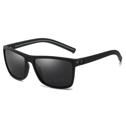 2024 Designer Fashion Men'S Sports Polarized UV400 Square Cool Sunglasses Men Luxury Brand