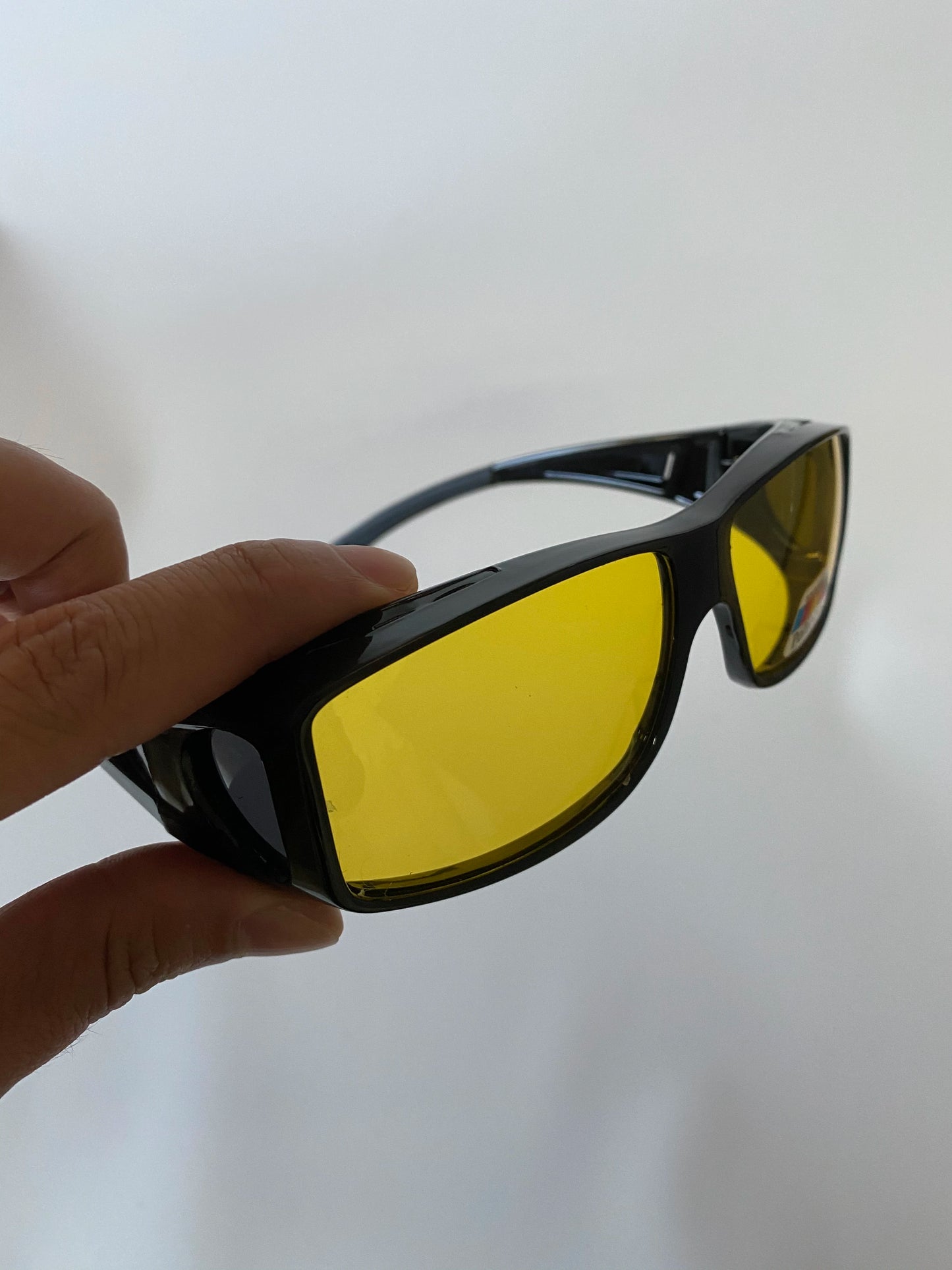 Wraparound Fit over Sunglasses anti Glare Eyeglasses Night Vision Driving HD Polarized Magnifying Blue Light Blocking Glasses