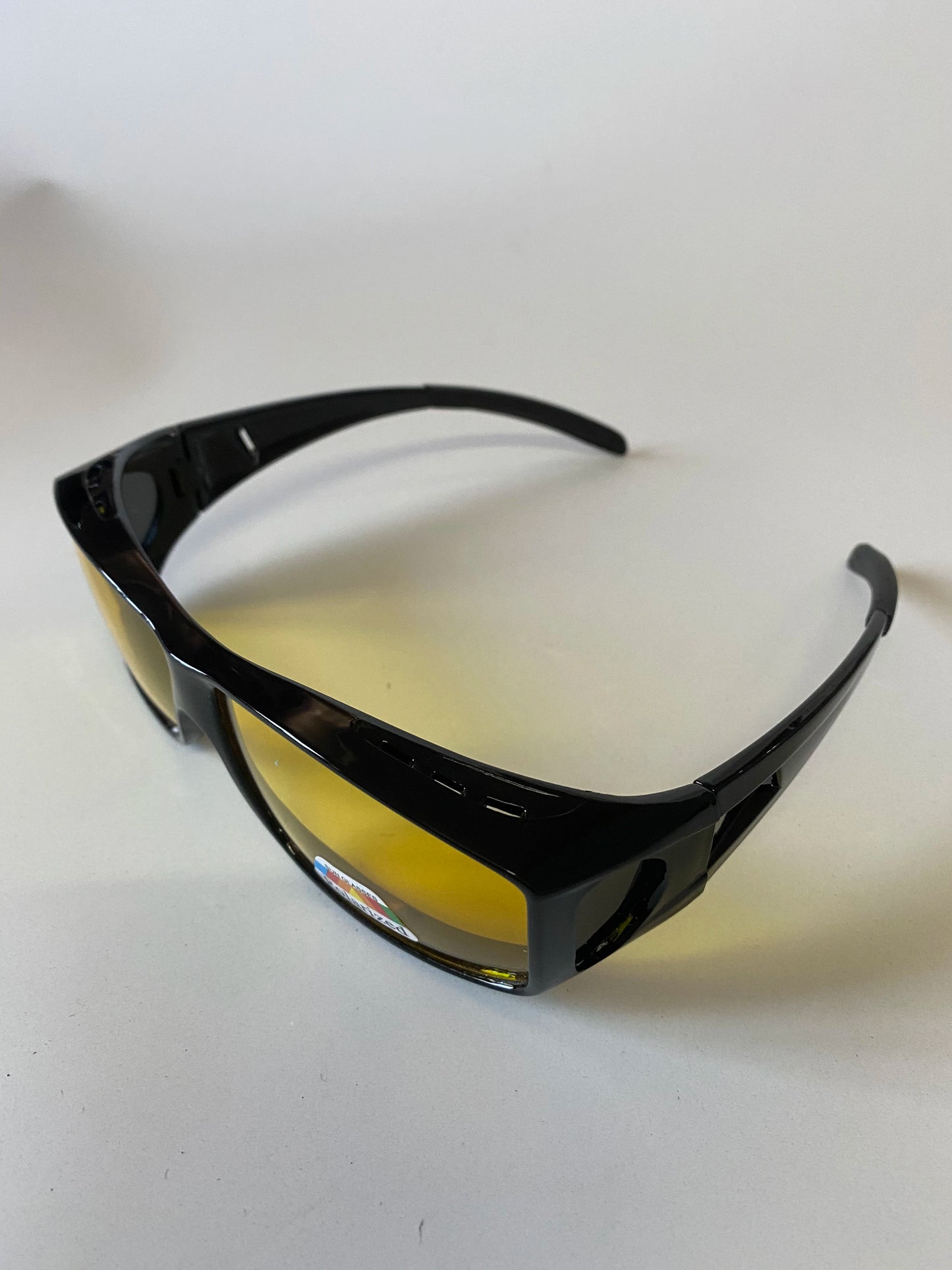 Wraparound Fit over Sunglasses anti Glare Eyeglasses Night Vision Driving HD Polarized Magnifying Blue Light Blocking Glasses