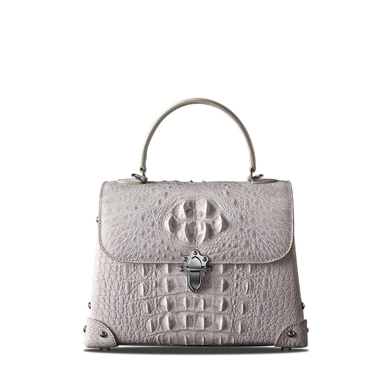 DON JOHN Crocodile Leather Handbags Women's-1