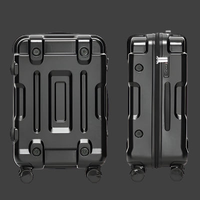 Stylish Aluminium Hard Shell Carry-On Trolley Suitcase with TSA Lock - Perfect for Travel