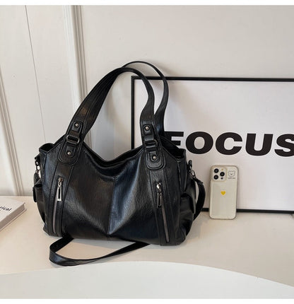 Single-Shoulder Crossbody Bag Large Capacity Tote Bag Women's Commuter Handbag