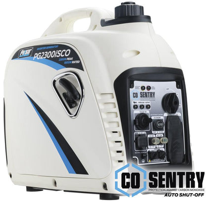 Pulsar  2300W Portable Inverter Generator with CO Shutoff, USB Port & Parallel Capability-1