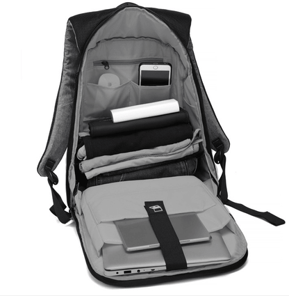Modern Laptop backpack with charging port in bag