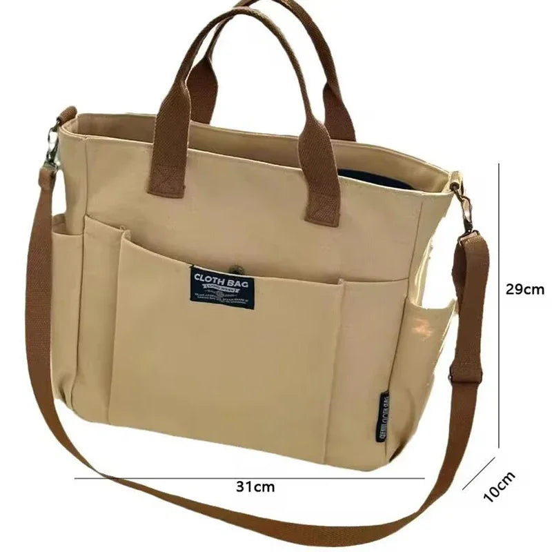 Urban Minimalist Female Student Large Capacity Commuting-2