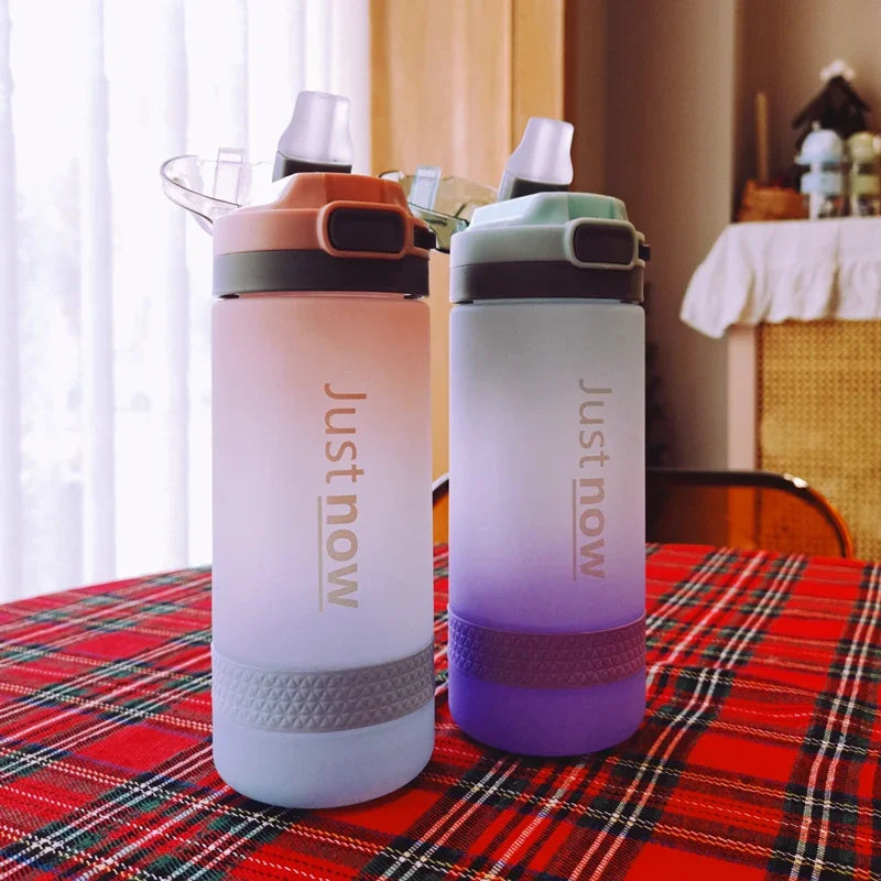 600ml Water Bottles Fashion Water Bottle with Straw BPA Free Portable Outdoor Sport Cute Drinking Plastic Bottles Eco-Friendly | SPECIFICATIONS span Anti-4