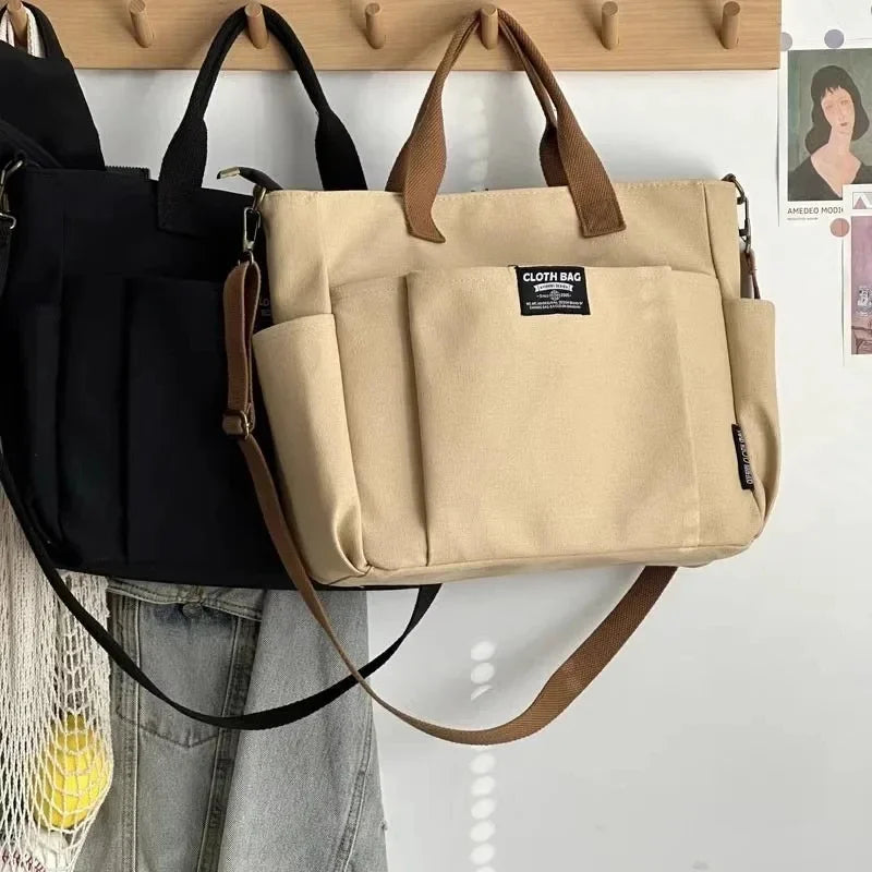 Urban Minimalist Female Student Large Capacity Commuting-4