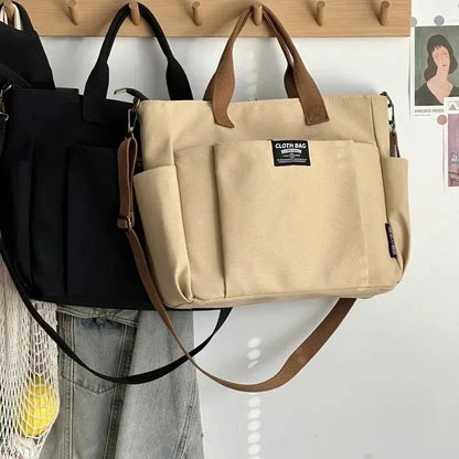 Urban Minimalist Female Student Large Capacity Commuting-4