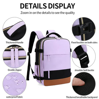 Versatile Travel Luggage & School Backpack
