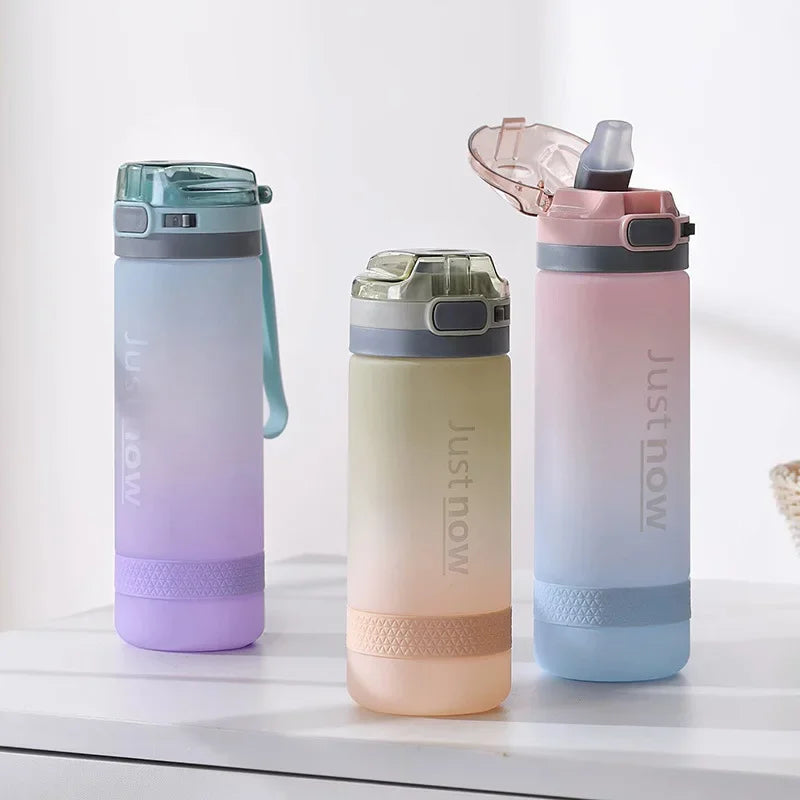 600ml Water Bottles Fashion Water Bottle with Straw BPA Free Portable Outdoor Sport Cute Drinking Plastic Bottles Eco-Friendly | SPECIFICATIONS span Anti-1