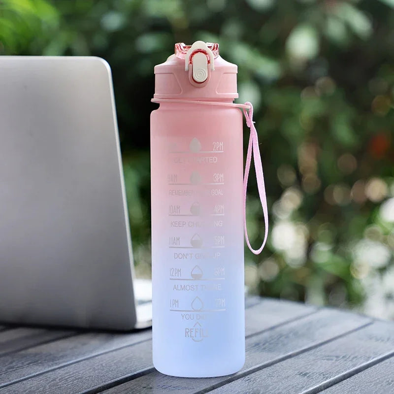 600ml Water Bottles Fashion Water Bottle with Straw BPA Free Portable Outdoor Sport Cute Drinking Plastic Bottles Eco-Friendly | SPECIFICATIONS span Anti-5