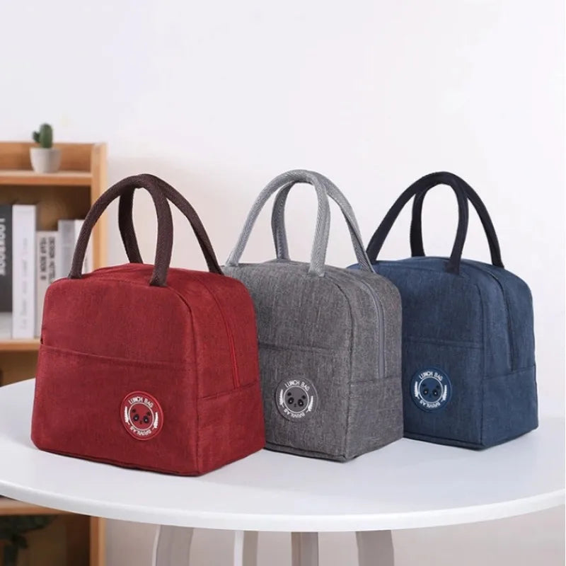 Bento bag large-capacity portable aluminum foil thickened insulated lunch box bag