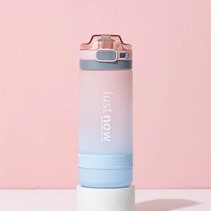 600ml Water Bottles Fashion Water Bottle with Straw BPA Free Portable Outdoor Sport Cute Drinking Plastic Bottles Eco-Friendly | SPECIFICATIONS span Anti-7