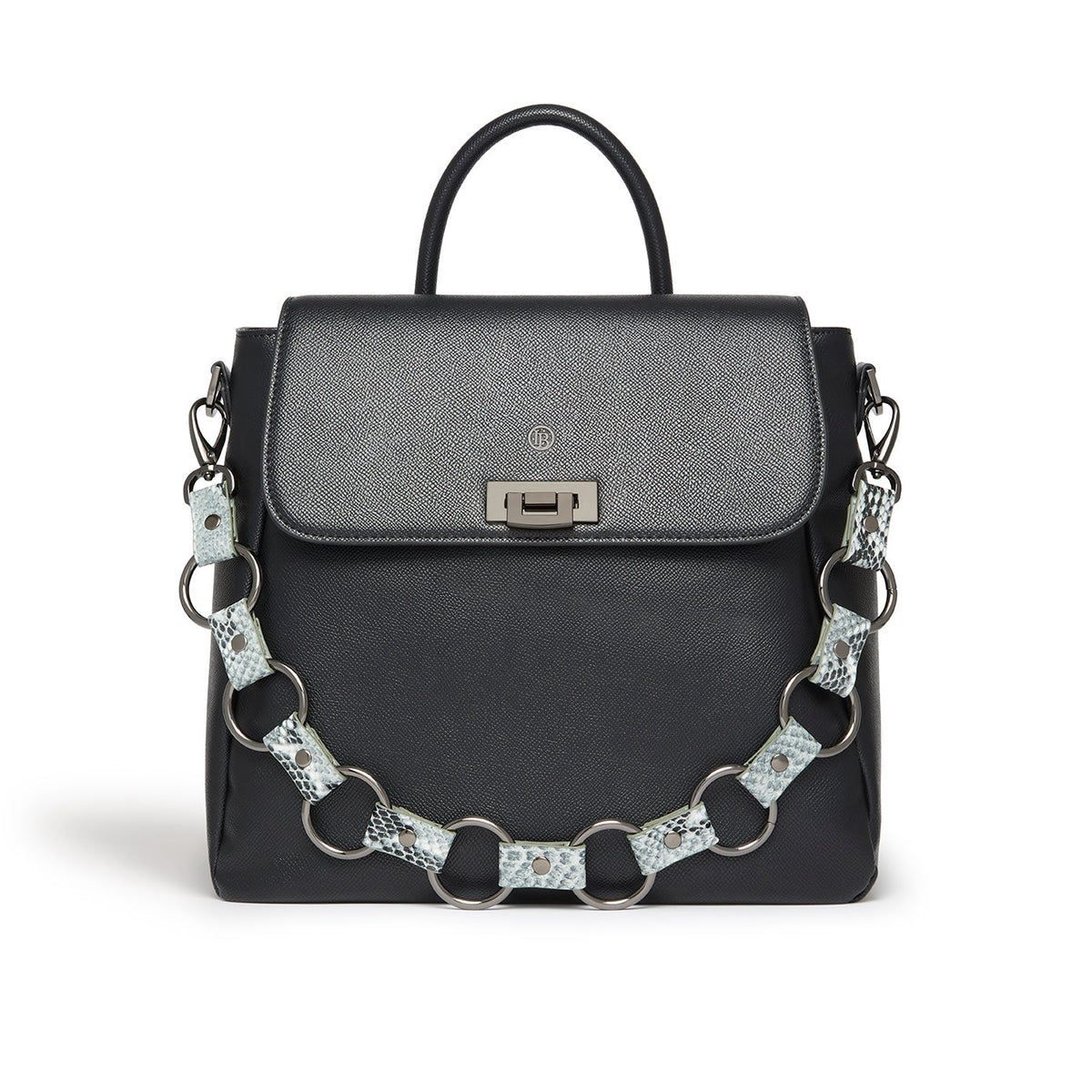 Zuri Black Vegan Backpack