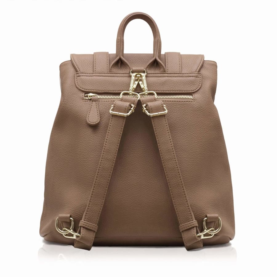 Agnes Brown Vegan Backpack