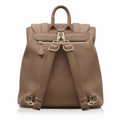 Agnes Brown Vegan Backpack