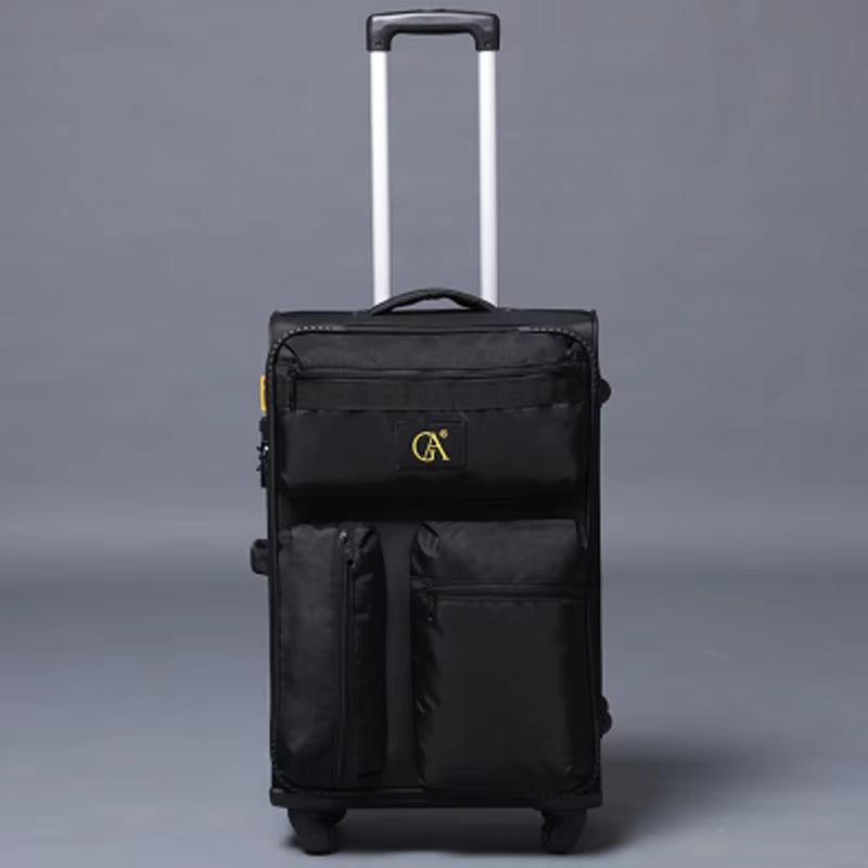 Ultralight Rolling Luggage New 20/24/28 Inch Trolley Travel Bag Zipper Scratch Resistant Suitcase Boarding Box Brand Suitcase