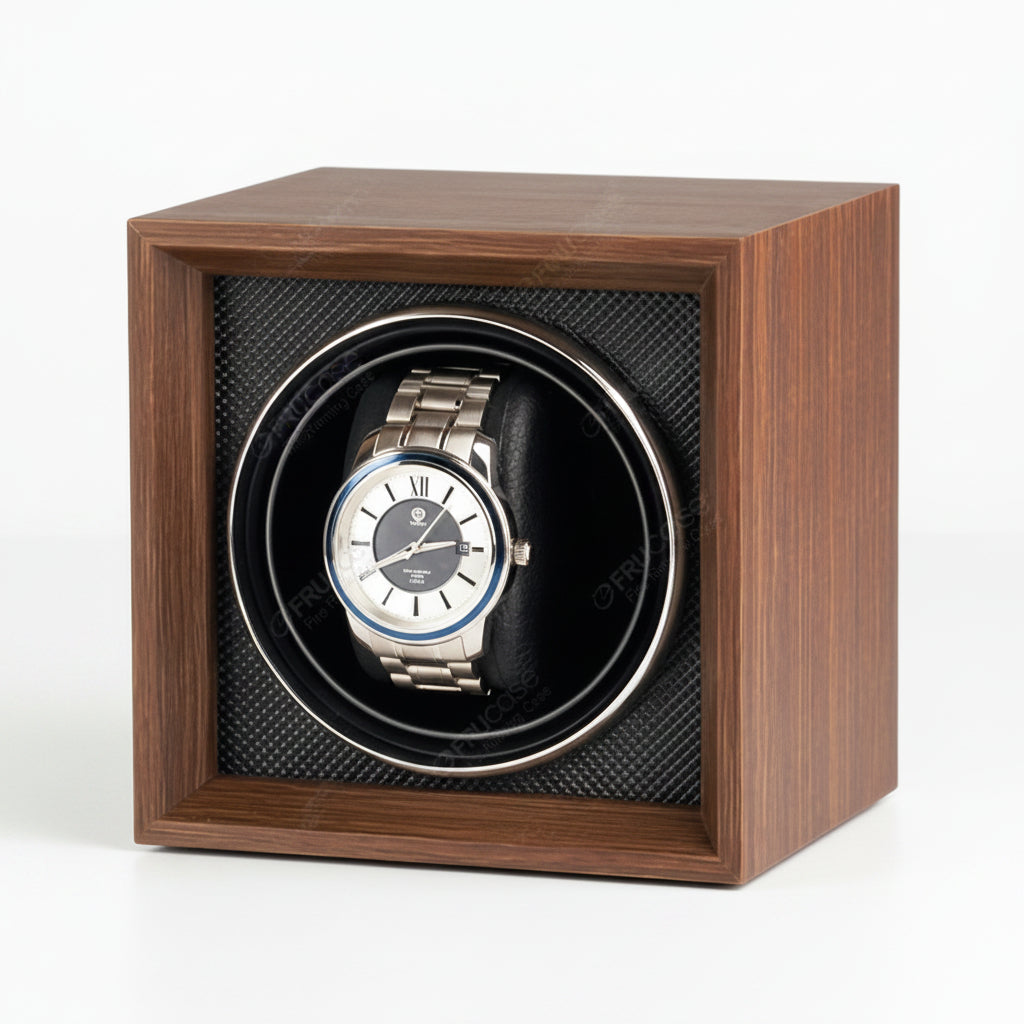 Automatic Watch Winder & Storage Box – Luxury Display Case for Mechanical Watches-0