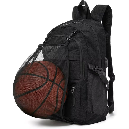 Customized Logo Youth Football Basketball Backpack Casual Sports Backpacks Lightweight Soccer Backpack Travel Bag