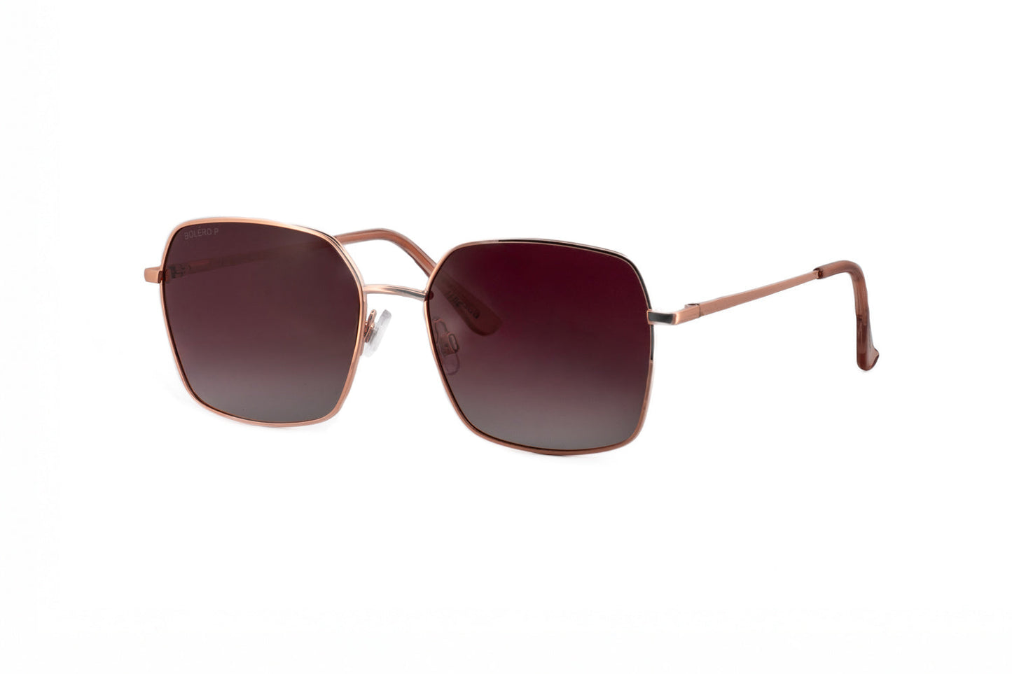 Celesta Premium Polarized Sunglasses - Metal Frame Square Design | Bolero Eyewear