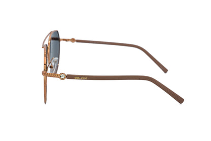 Elowen Premium Aviator Sunglasses - Polarized Metal Frame for Women