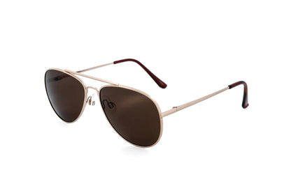 Minair Kids Aviator Sunglasses - Lightweight Metal Frame with 100% UV Protection