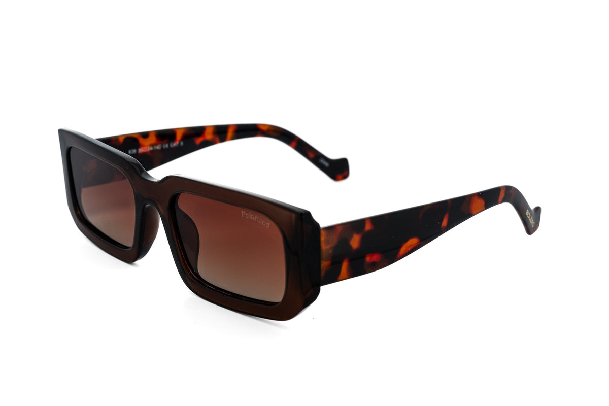 Boléro Ravello — Chunky Rectangular Polarized Sunglasses