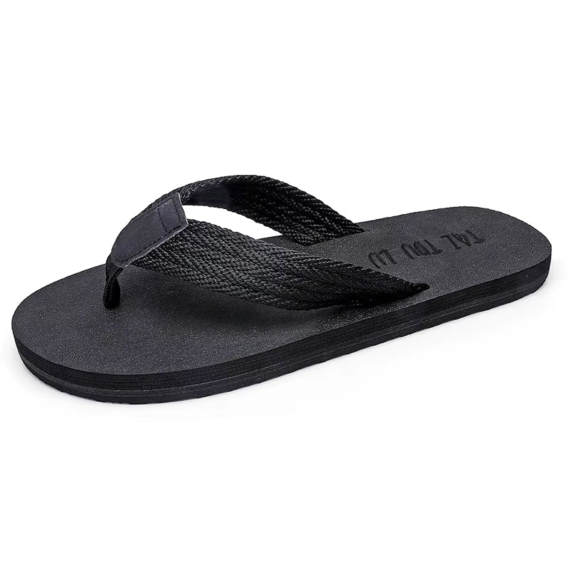 2024 New Design Summer Slide Slipper Sandals Anti-Slip Open Toe Flip-Flops Shoes for Men Printed Beach Use