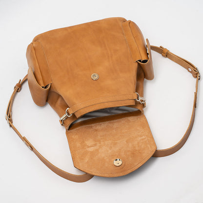 Leather backpack - Chatelet (Brown)