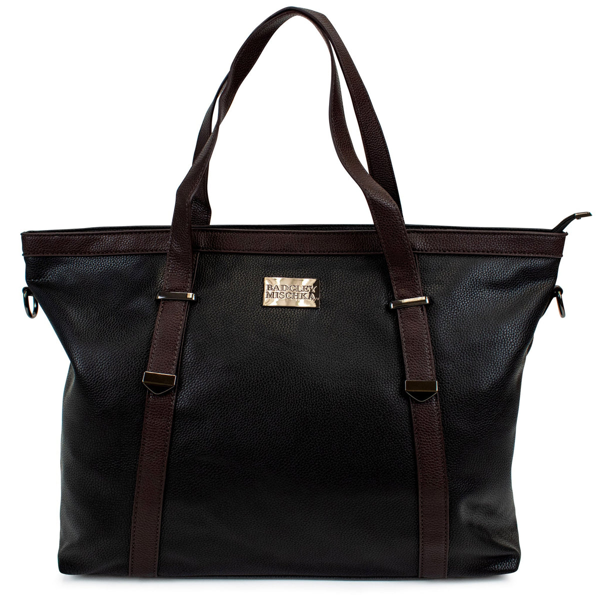 Anna XL Vegan Leather Weekender Tote Bag