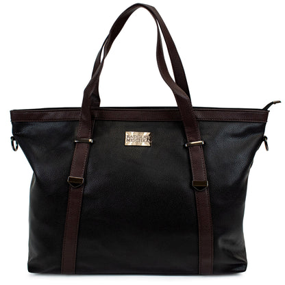 Anna XL Vegan Leather Weekender Tote Bag