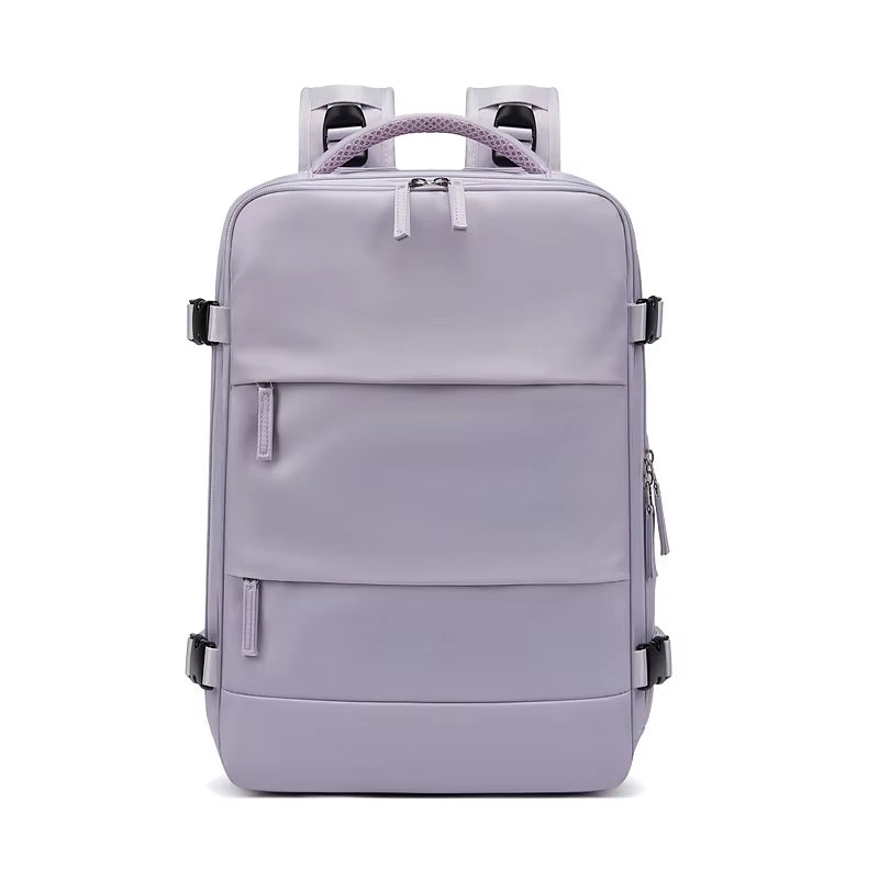 Women Laptop Backpack 15.6Inch Teenage Girl USB Charging School Backpack Independent Shoe Bag Travel Backpack Outdoor Backpack