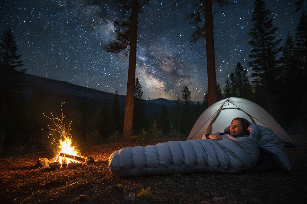 Goose Down Sleeping Bag – Campfire Lifestyle