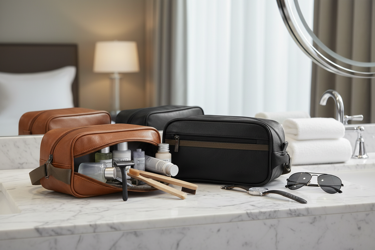 Luxury bathroom counter