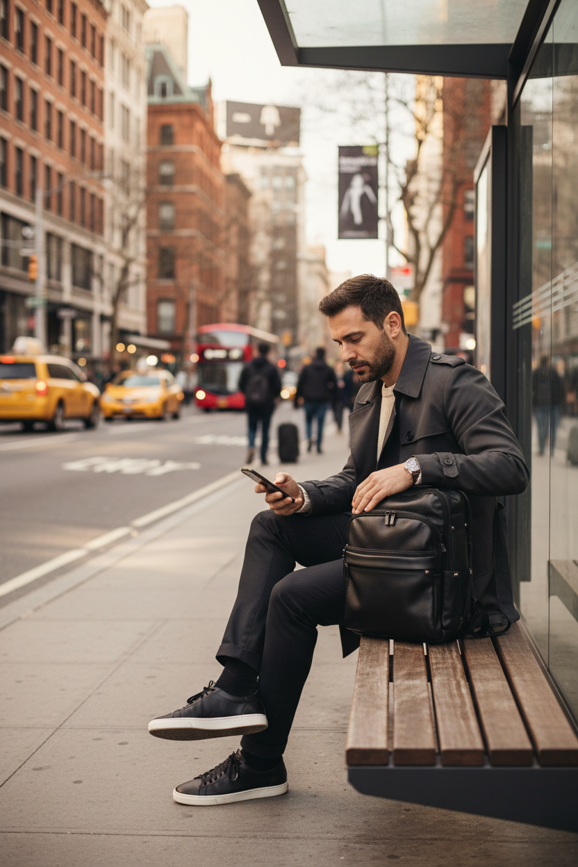 Valentino Backpack - Bus Stop