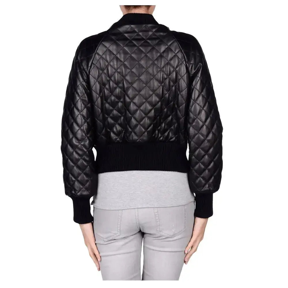 Women’s Bomber Stunning Fashion Leather Jacket