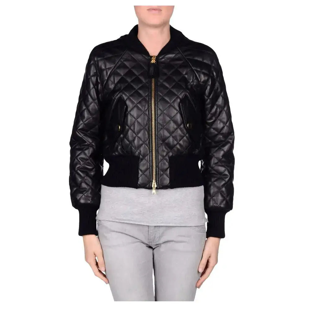Women’s Bomber Stunning Fashion Leather Jacket